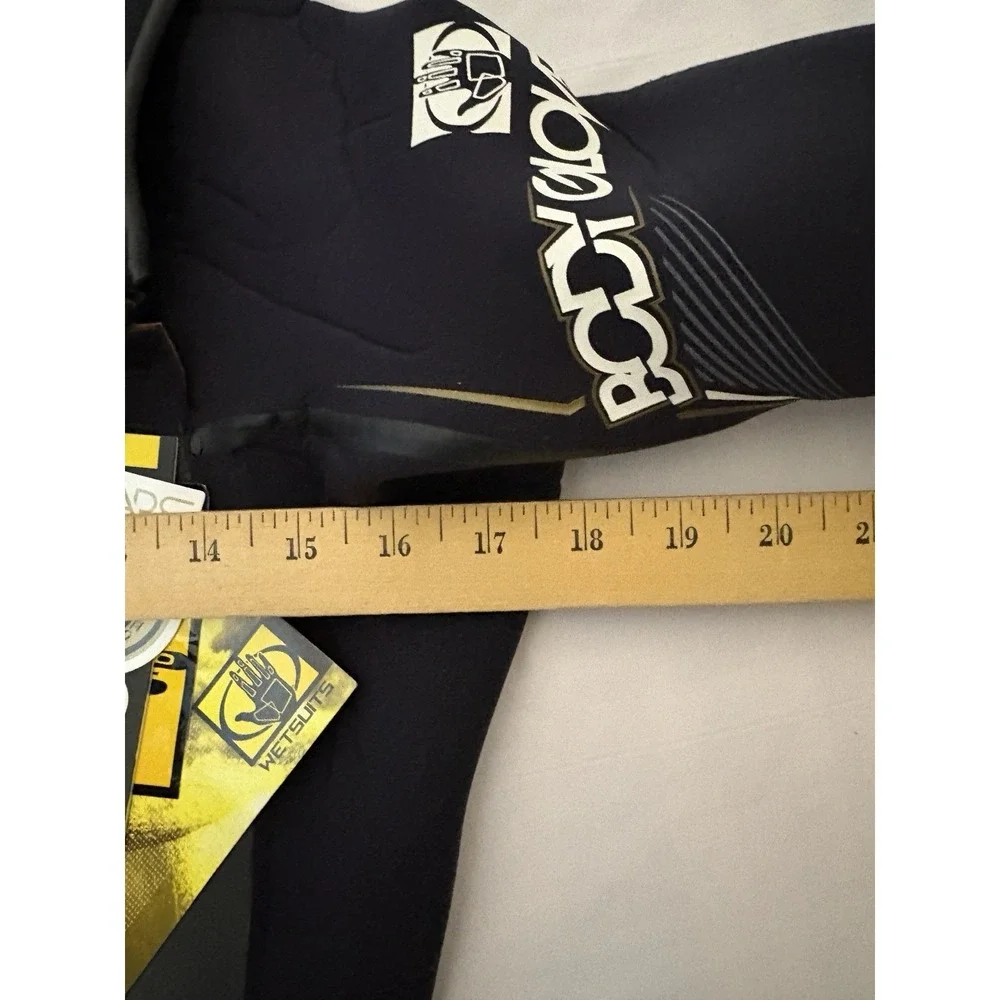 NWT Body Glove Fusion Neoprene Full Suit Wetsuit 4/3MM Men's Medium Black